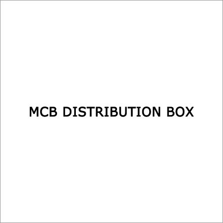 MCB Distribution Box