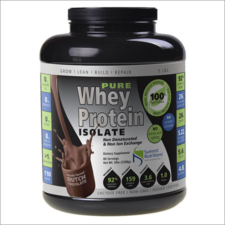 Chocolate Whey Protein Isolate Powder