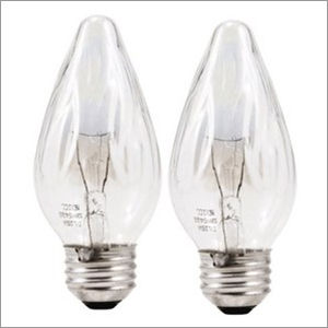 Base Flame Tip Clear Light Bulb