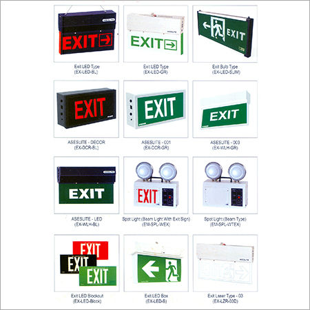 Emergency Exit Lights Age Group: 2-10 Years