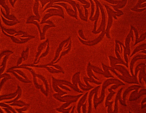 Flocked Velvet Fabric