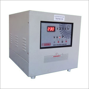 Servo Voltage Stabilizer - 2KVA to 25KVA Rating, Excellent Output Voltage Stability, High Operational Fluency