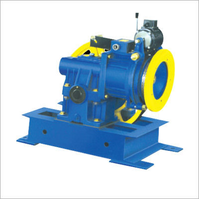 Elevator Traction Machine - High Tensile Strength Steel, Nickel Base Phosphors Bronze Worm Wheel | Extreme Starting Torque, Smooth Acceleration, Less Starting Current