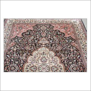 Handmade Kashmir Silk Carpet