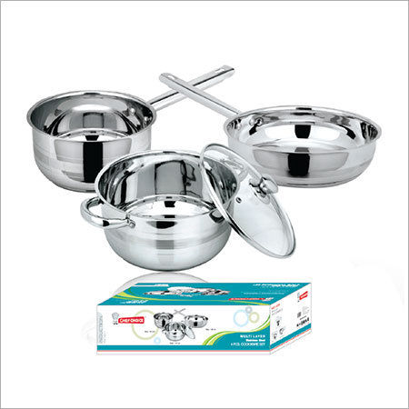 4 Pcs. Encapsulated Cookware Set