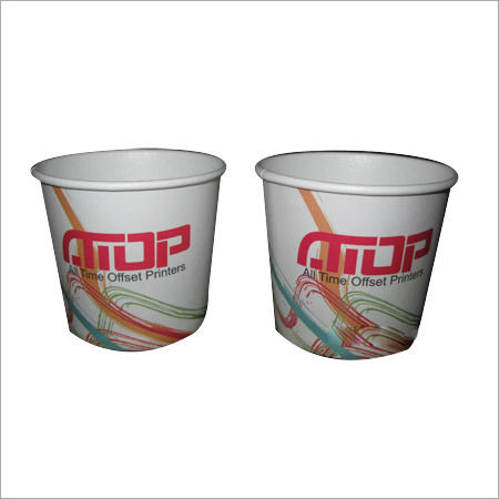 White Disposable Paper Cups