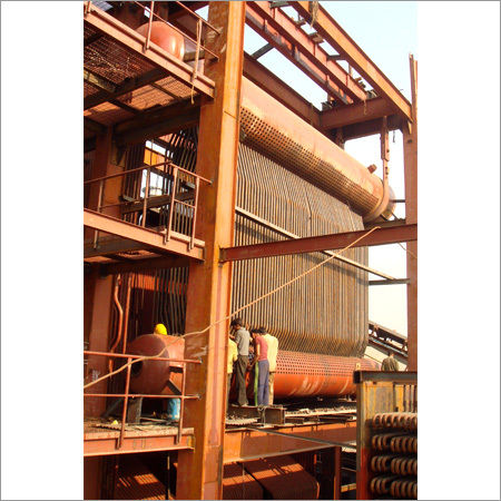 Erection Of New Water Tube Boiler