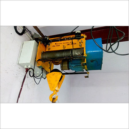 Electrical Wire Rope Hoist - Heavy-Duty Steel Design, Excellent Durability & Hassle-Free Operation