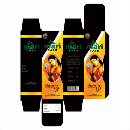 Gold And White Ayurvedic Body Massage Oil