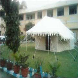 Warm White Swiss Cottage Tents