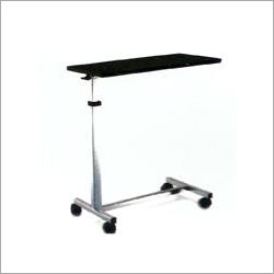 Hospital Bedside Table - L750 x W400 x H750/1070 mm | Movable Height Adjustment, Assembly-Friendly Design