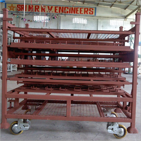 Fabricated Material Handling Trolley