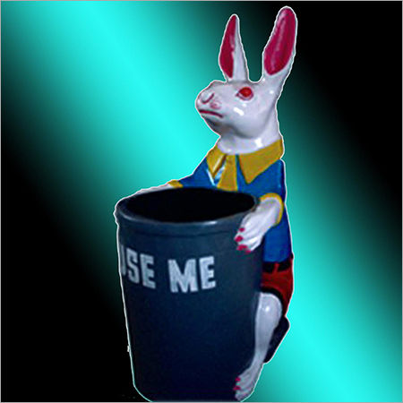 FRP Rabbit Dustbin