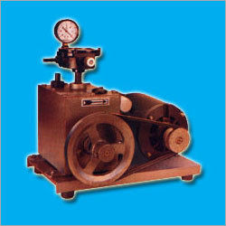 Belt Driven High Vacuum Pump - Single Stage, High Ultimate Vacuum, Low Power Consumption, Smooth Performance, Robust Design