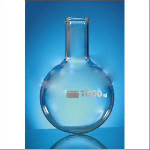 Available In Multicolor Round Bottom Glass Flask