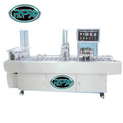 automatic conveyor cup filling sealing machine