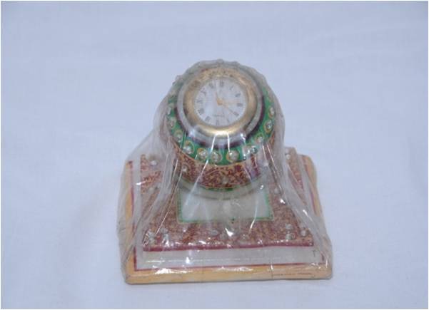 Sport Shoes Marble Clock