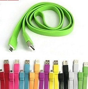 USB Charging Cable - 2-in-1 Data Transmission and Charging, 1 Meter Length with USB2.0 High-Speed Capability