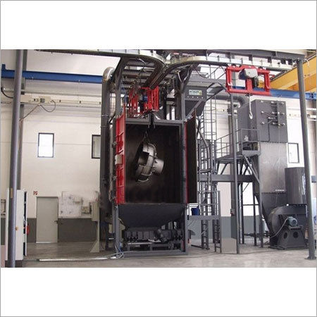 Double Shot Blasting Machine