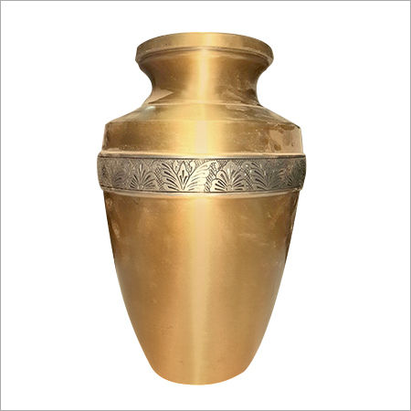 Engraved Brass Cremation Urns