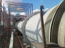 Rotary Kiln - Durable Refractory-Lined Steel, 2-Tyre Support System | Efficient Direct-Fired Processing for Building and Mineral Industries