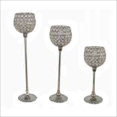 Decorative Wall Candle Holder - Premium Quality Materials, Elegant and Sturdy Design, Strong Base with Sparkling Embellishments