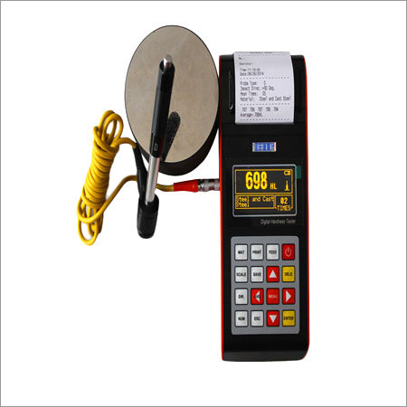 Metal Hardness Tester - Portable Integrated Printer, Easy-to-Use with Accurate Calibration, Long Battery Life and Multifunctional Data Management