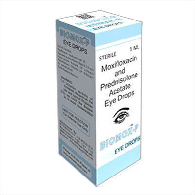 Moxifloxacin and Prednisolone Acetate Eye Drops