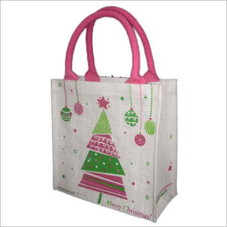 Jute Christmas Bag