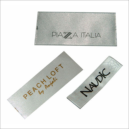 Satin Printed Labels