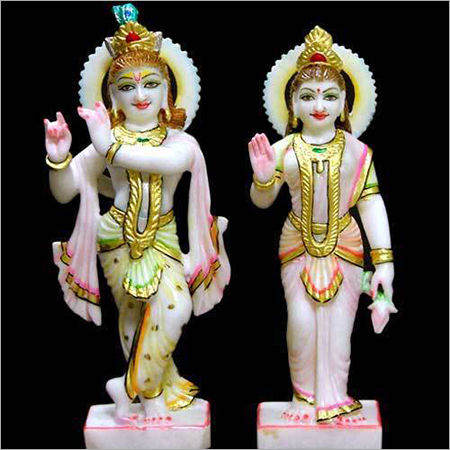 Marble Radha Krishan Statue