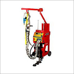 Silver Portable Spot Welding Machine