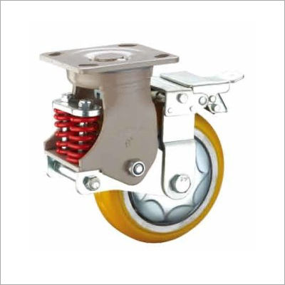 Shock Absorbing PU Caster Wheel