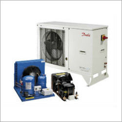 Danfoss Condensing Units - Hermetically Sealed Compressors, High-Efficiency for Commercial Refrigeration and Mobile Applications, Equipped with Safety Pressure Monitors and Stop Valves