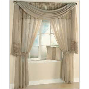 Black Designer Window Curtains