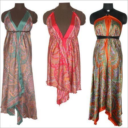 Multi Wear Satin Dress