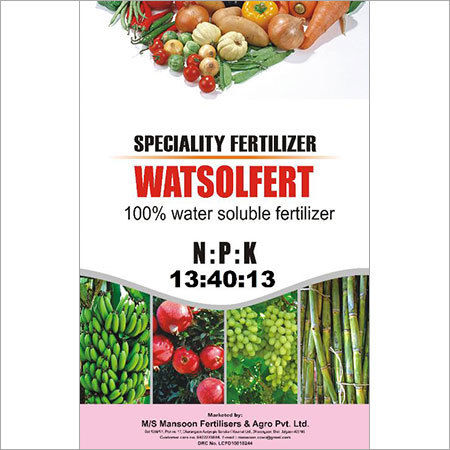 NPK-13-40-13 100% Water Soluble Fertilizer
