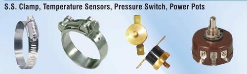 SS Clamp, Temperature Sensors, Pressure Switch