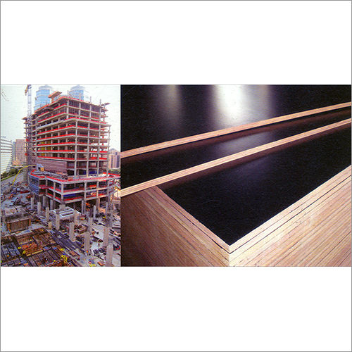 Film Faced Shuttering Plywood - High-Quality Compressed Wood Material, 60% Enhanced Screw Holding Capacity | Termite Resistant, Long Working Life, User Friendly