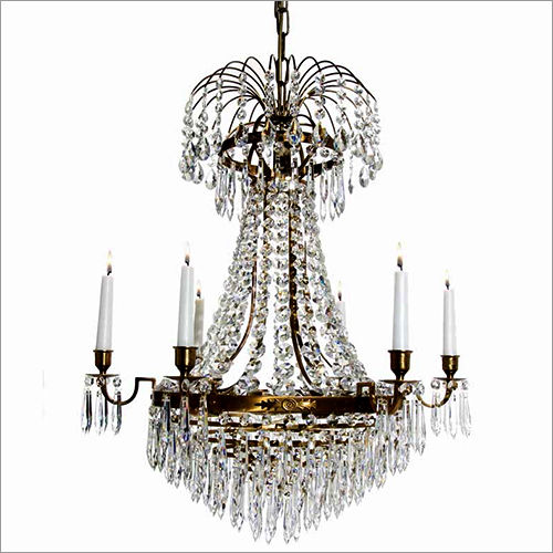 French Empire Crystal Chandelier