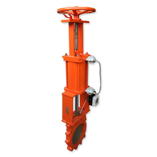 Knife Edge Gate Valve Pneumatic Manual Operating