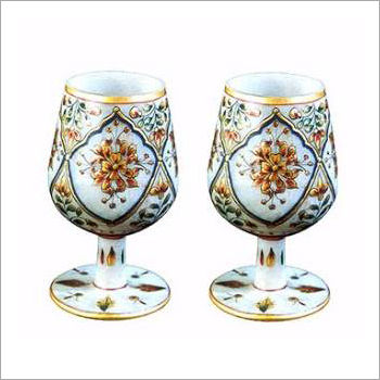 Marble Drink Glasses