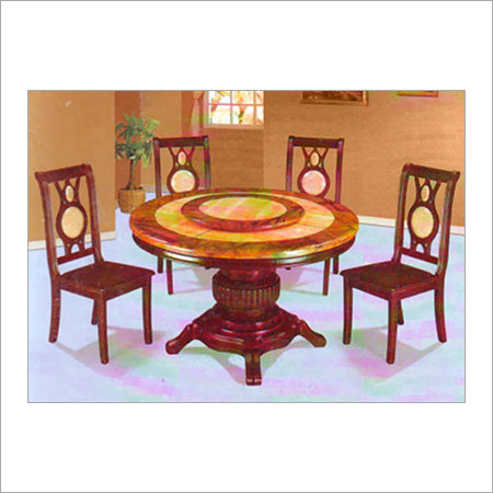 Round Marble Dining Table