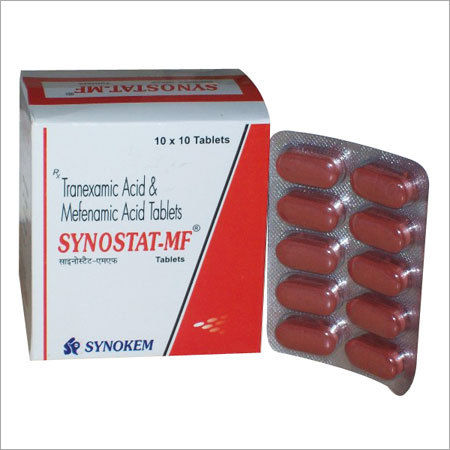 Available In Multicolor Tranexamic Mefenamic Acid Tablets