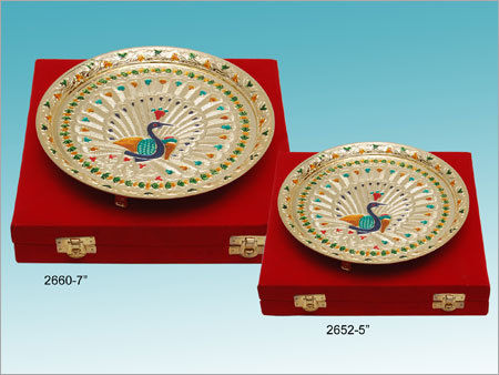 Designer Gold Plated Trays