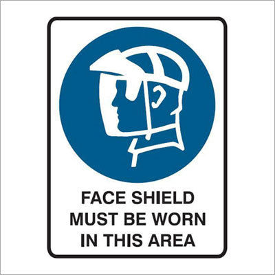 Face Shield Signs