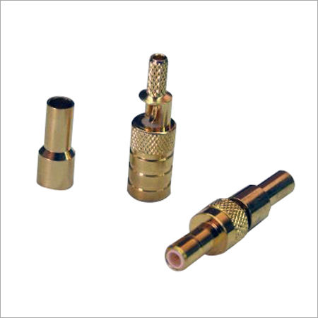 SMA Connector - Durable Brass, High-Speed Wireless Application | Ruggedness, Dimensional Accuracy, Corrosion-Resistance, High Strength