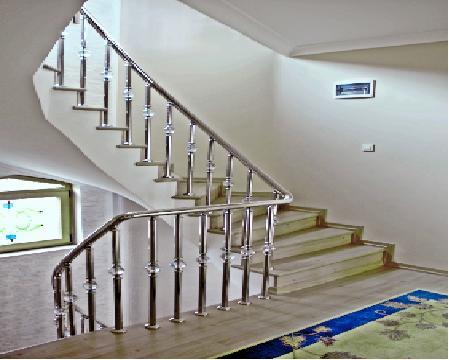 Stainless Steel Indoor Stair Railings