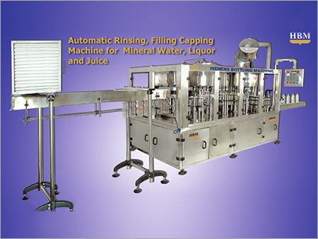 Automatic Liquid Rinsing Filling Capping Machine