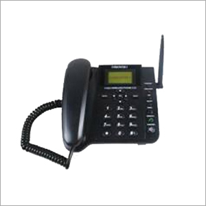 Yellow Gsm Desktop Phone